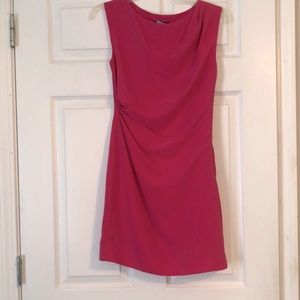 Pink sleeveless Armani Exchange dress